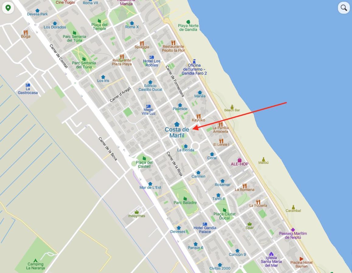 Costa De Marfil Touriplaya A 200 Metros Del Mar Solo Familias * Playa de Gandia
